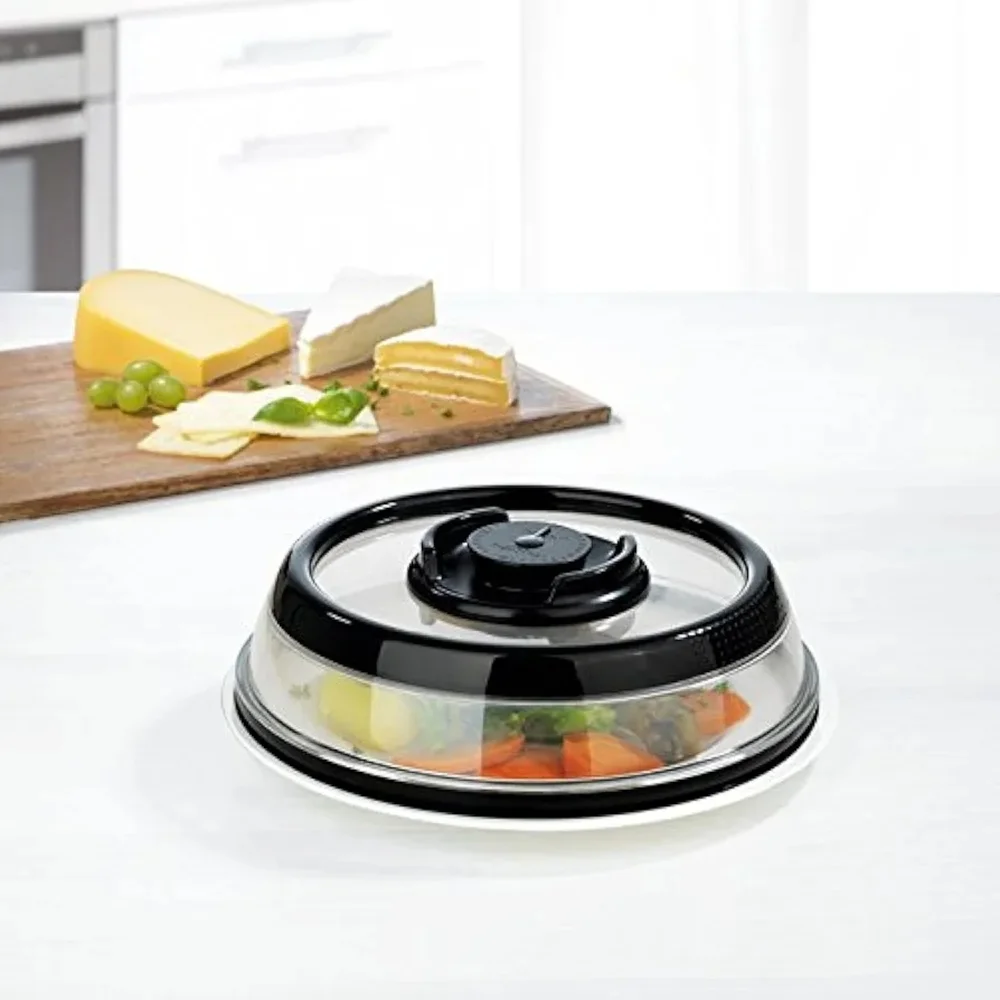 PressDome 5-Piece Vacuum Food Sealer Set Red